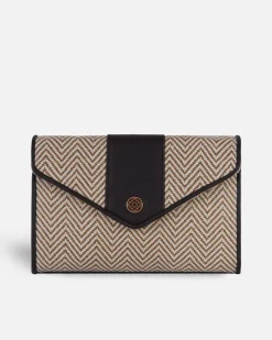 Lonbali Bandolera Vichy Beige^ Bolsos Bandolera