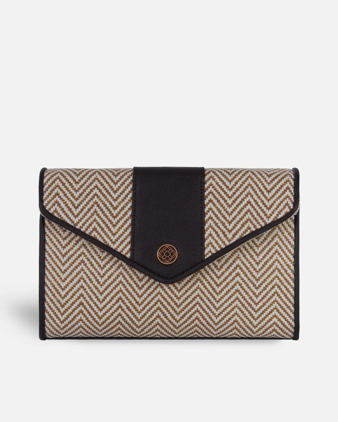 Lonbali Bandolera Vichy Beige^ Bolsos Bandolera