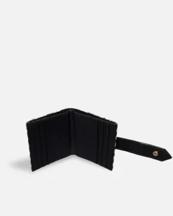 Lonbali Billetera Cuadrada Born B&W Negro^ Carteras Y Monederos