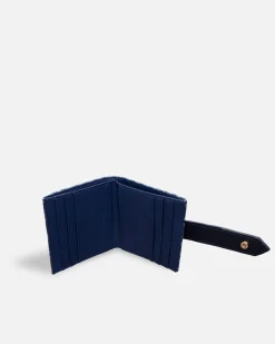 Lonbali Billetera Cuadrada Kubu Azul Marino^ Carteras Y Monederos