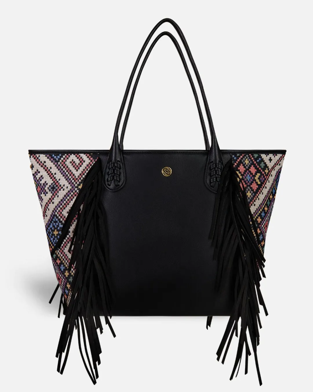 Lonbali Bolso Bonnie Ethnic Negro^ Bolsos Shopper