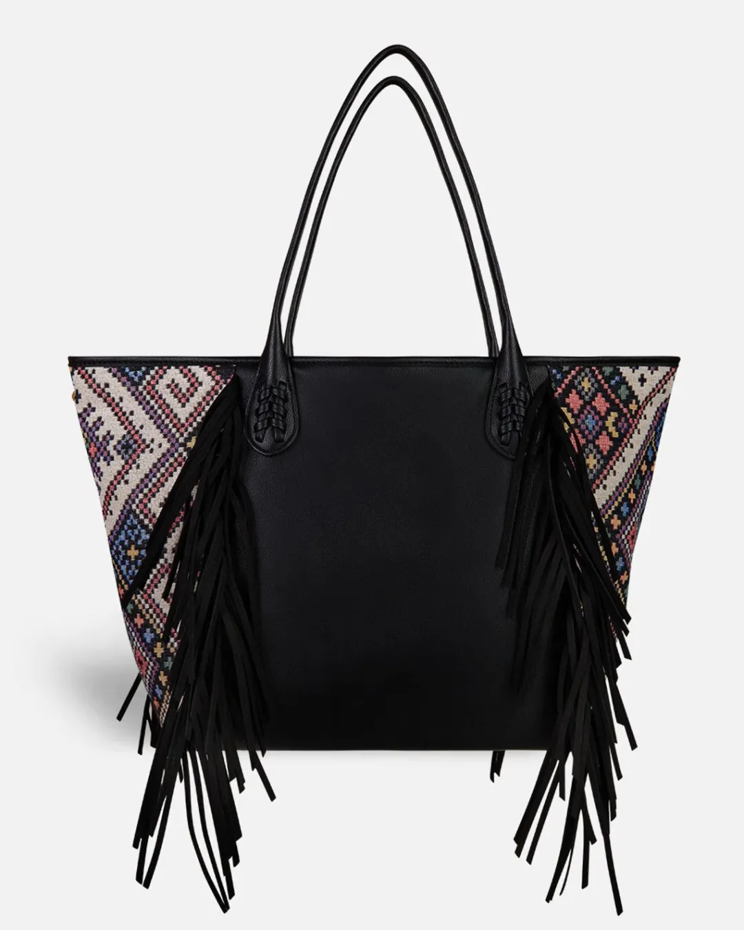 Lonbali Bolso Bonnie Ethnic Negro^ Bolsos Shopper