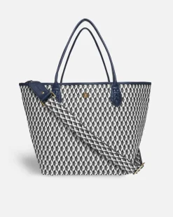 Lonbali Bolso Born B&W Navy^ Bolsos Shopper