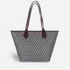 Lonbali Bolso Born Midi B&W Wine^ Bolsos Shopper
