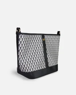 Lonbali Bolso Siena Born B&W Negro^ Bolsos Bandolera