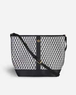 Lonbali Bolso Siena Born B&W Negro^ Bolsos Bandolera