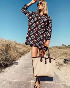 Lonbali Bolso Sintra Marron^ Bolsos Shopper