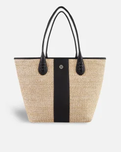 Lonbali Bolso Tulum Negro^ Bolsos Shopper