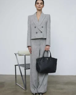 Lonbali Bolso Zip Tote Basic Negro^ Bolsos Bandolera