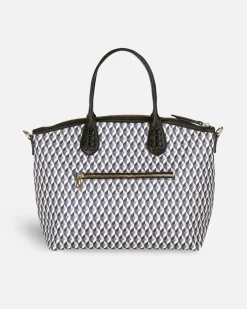 Lonbali Bolso Zip Tote Born B&W Negro^ Bolsos Bandolera