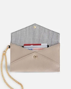 Lonbali Cartera Basic Beige^ Bolsos Bandolera