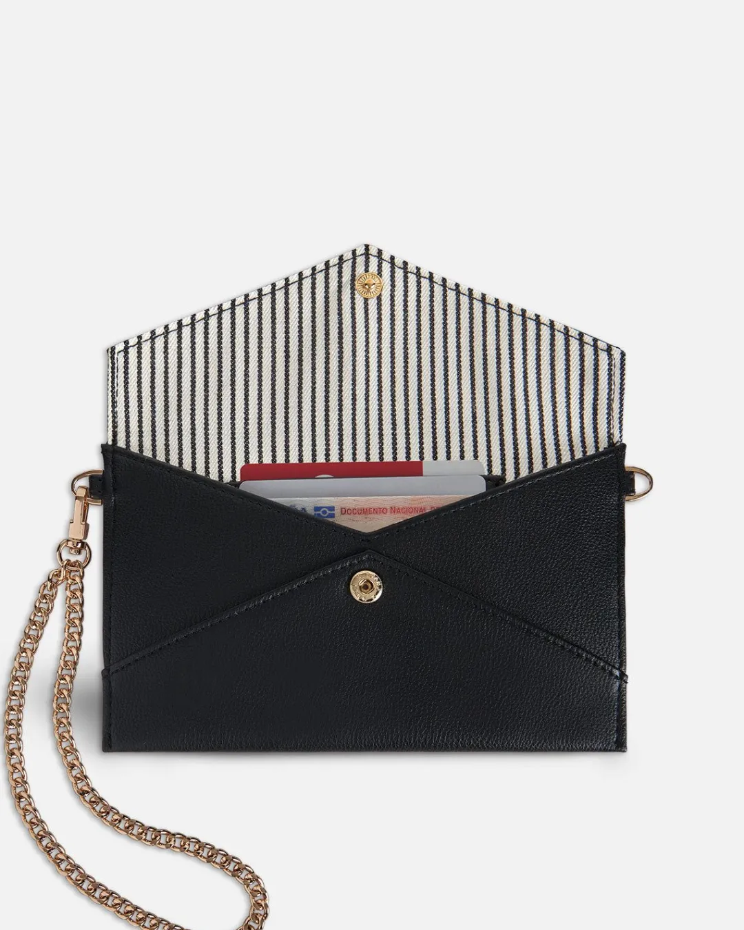 Lonbali Cartera Basic Negro^ Bolsos Bandolera