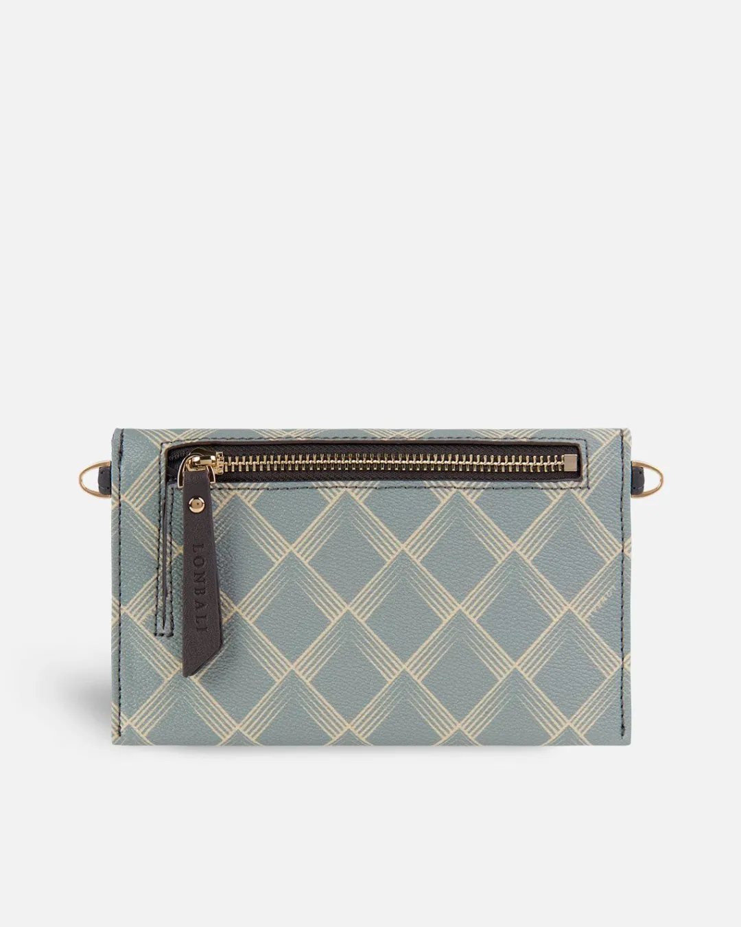 Lonbali Cartera Xl Kensington Gris^ Carteras Y Monederos