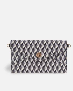 Lonbali Cartera Xxl Born B&W Negro^ Bolsos Bandolera