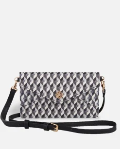 Lonbali Cartera Xxl Born B&W Negro^ Bolsos Bandolera