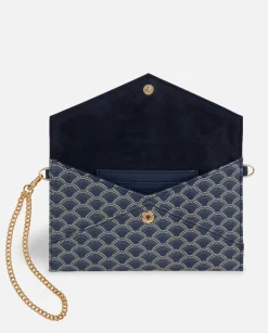 Lonbali Cartera Xxl Kubu Azul Marino^ Bolsos Bandolera