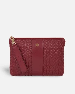 Lonbali Maxi Pouch Malmo Burdeos^ Bolsos De Mano