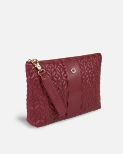 Lonbali Maxi Pouch Malmo Burdeos^ Bolsos De Mano