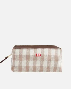 Lonbali Neceser Vichy Beige^ Neceseres