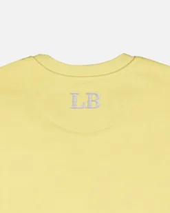 Lonbali Sudadera Happy Amarillo^Mujer Sudaderas