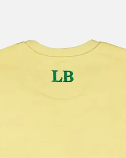 Lonbali Sudadera Happy Amarillo^Mujer Sudaderas