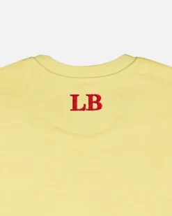 Lonbali Sudadera Happy Amarillo^Mujer Sudaderas