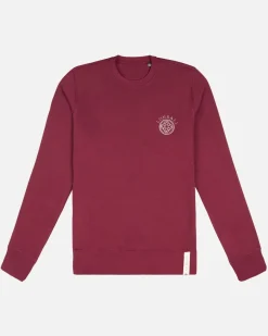 Lonbali Sudadera Logo Burdeos^Mujer Sudaderas