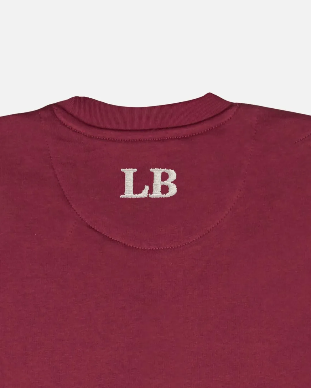 Lonbali Sudadera Logo Burdeos^Mujer Sudaderas