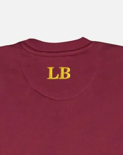 Lonbali Sudadera Logo Burdeos^Mujer Sudaderas