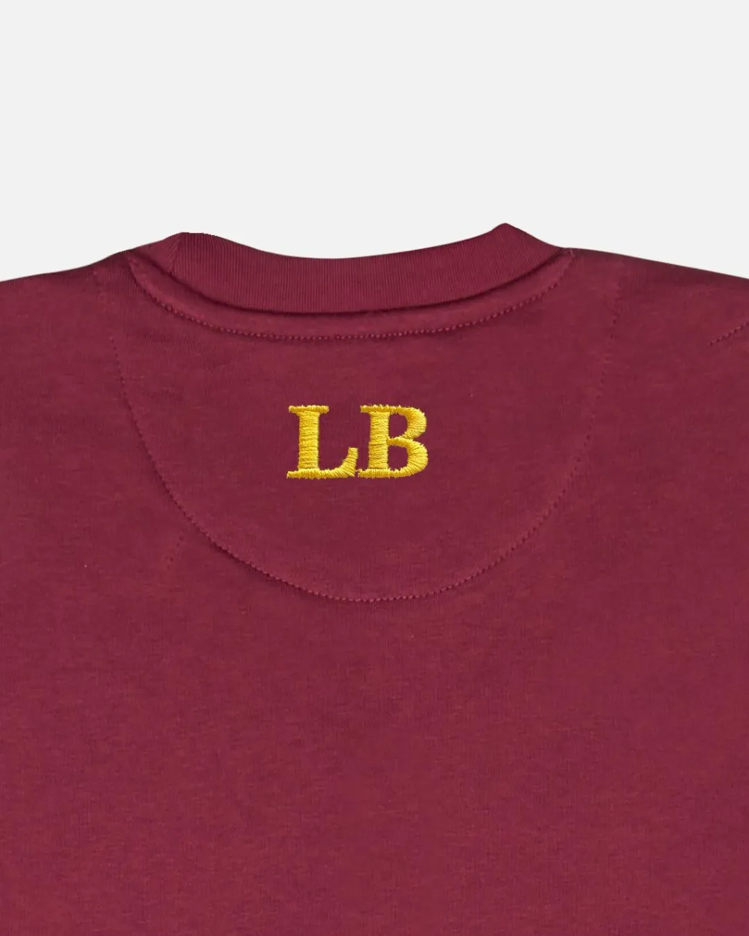 Lonbali Sudadera Logo Burdeos^Mujer Sudaderas