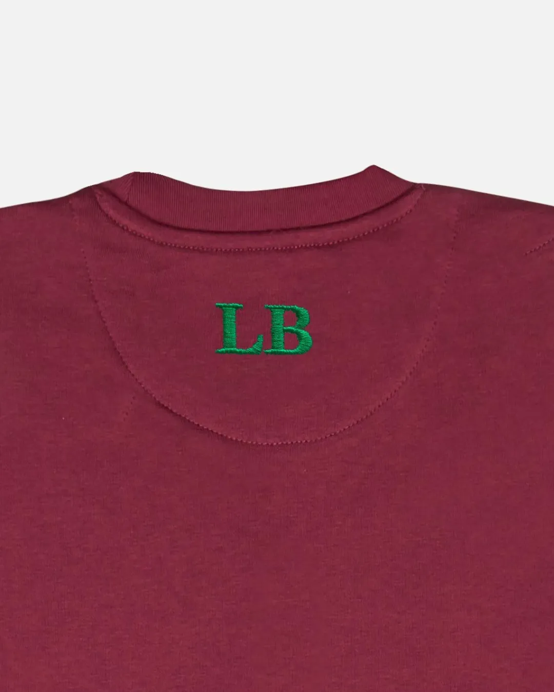 Lonbali Sudadera Logo Burdeos^Mujer Sudaderas