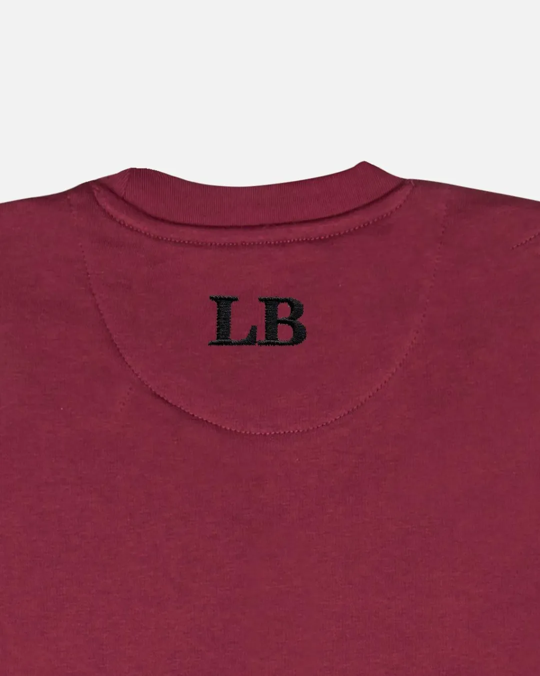 Lonbali Sudadera Logo Burdeos^Mujer Sudaderas
