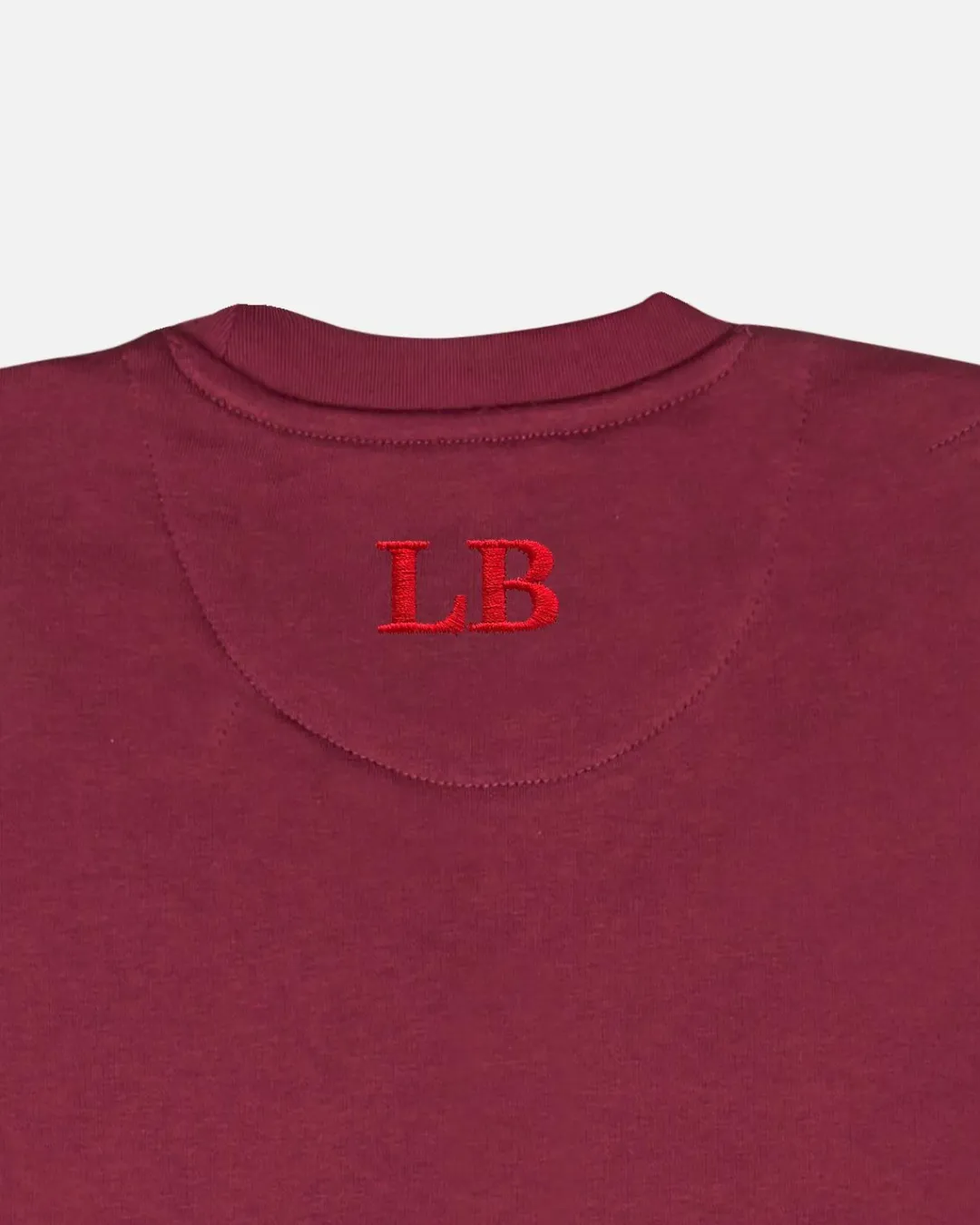 Lonbali Sudadera Logo Burdeos^Mujer Sudaderas