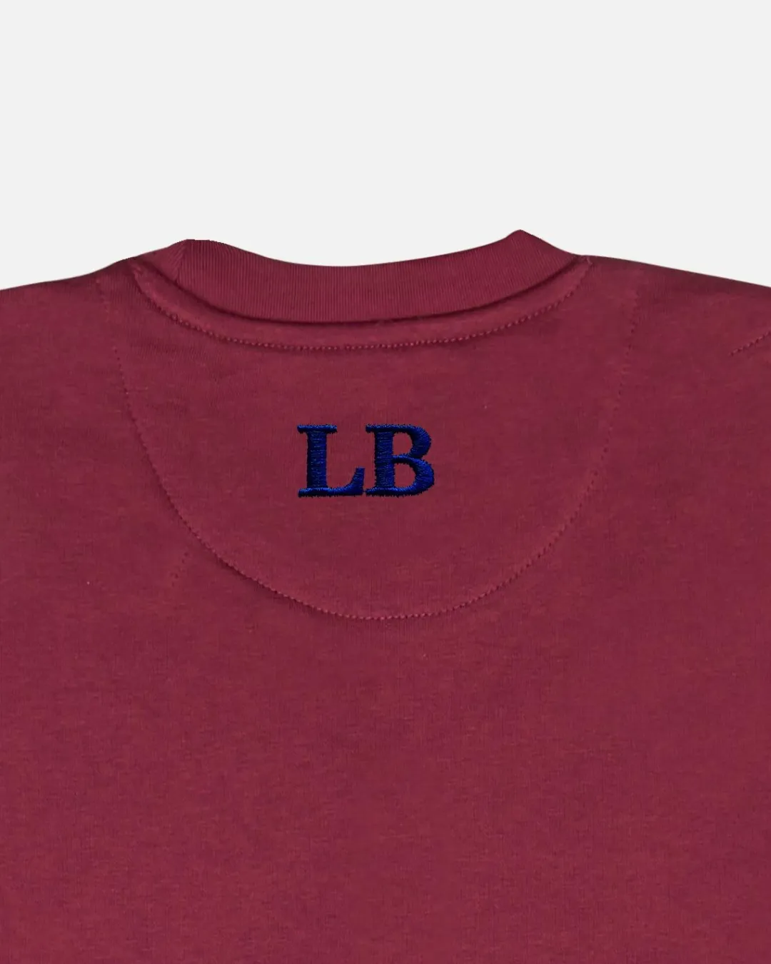 Lonbali Sudadera Logo Burdeos^Mujer Sudaderas