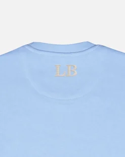 Lonbali Sudadera Logo Celeste^Mujer Sudaderas